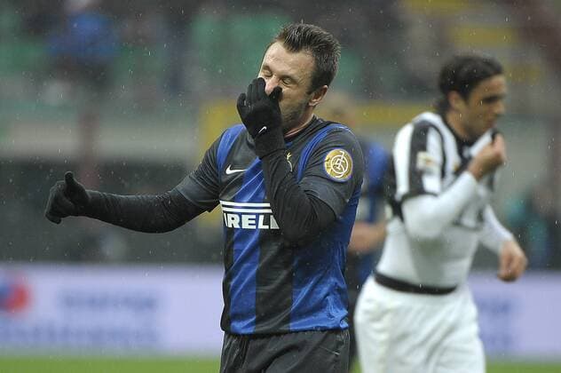 Antonio Cassano Inter .Milano 30 03 2013 Stadio Giuseppe Meazza - San Siro Milano.Football Calcio Serie A 2012 13.Inter Mailand - Juventus Turin. federicoxtardito