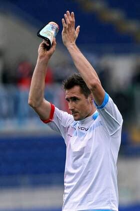 Rom, 30. März 2013 - Sport, Fußball, Serie A, Saison 2012 2013, Lazio Rom - Catania Calcio: Miroslav Klose (Lazio Rom)
