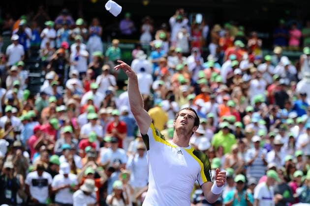 Andy Murray (GBR) TENNIS : Sony Open in Miami - ATP Tennis Herren - 31 03 2013 virginiebouyer tennismag panoramic 