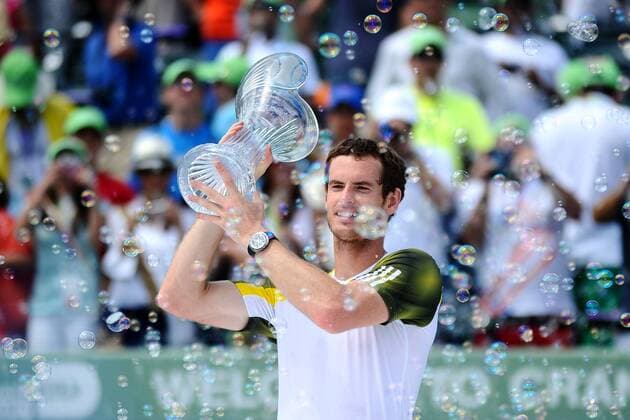 Andy Murray (GBR) TENNIS : Sony Open in Miami - ATP Tennis Herren - 31 03 2013 virginiebouyer tennismag panoramic 