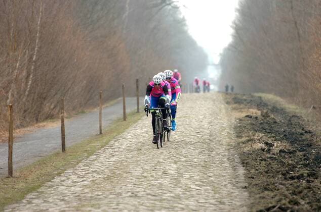 2013, Training 2 Paris - Roubaix 2013, Lampre - Merida 2013, Petacchi Alessandro, Arenberg 