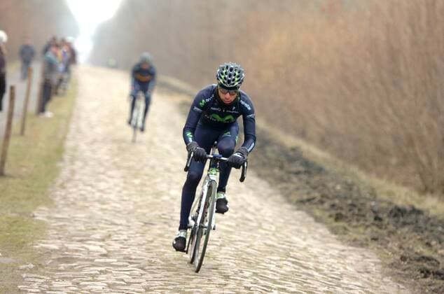 2013, Training 2 Paris - Roubaix 2013, Movistar 2013, Visconti Giovanni, Arenberg 