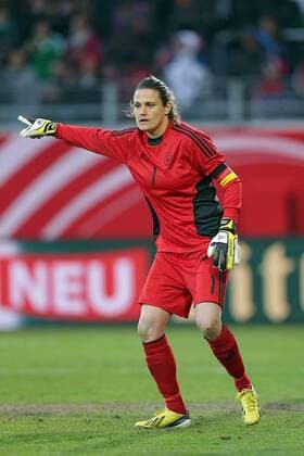 05.04.2013, xovx, Freundschaftsspiel, Deutschland - USA, Nadine Angerer (Deutschland), Freisteller.