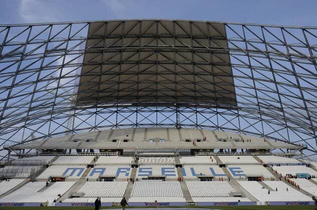 Fußball, Stadiongeschichte Olympique Marseille Nouvelle tribune Ganay - Stade Velodrome, Olympique Marseille - Ligue 1 - 05 04 2013 FranckPennant 