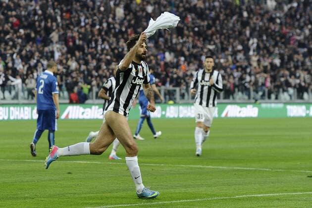 Torino 06 04 2013 - Juventus Turin - Delfino Pescara 1936; Mirko Vucinic 