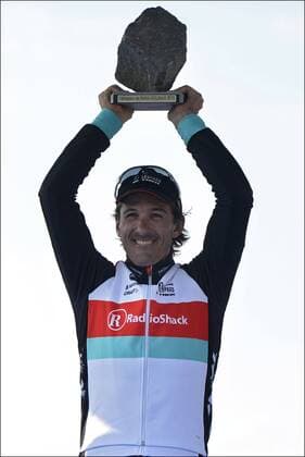 Podium : Sieger Fabian Cancellara (Switzerland Team Radioshack Leopard) Radsport: Paris Roubaix - 07 04 2013 xPhotoxNewsx 