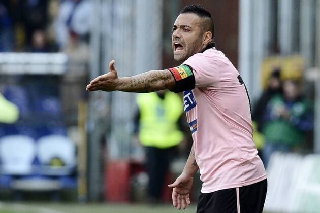 Genua - Serie A Sampdoria Genua - US Palermo - Fabrizio Miccoli 