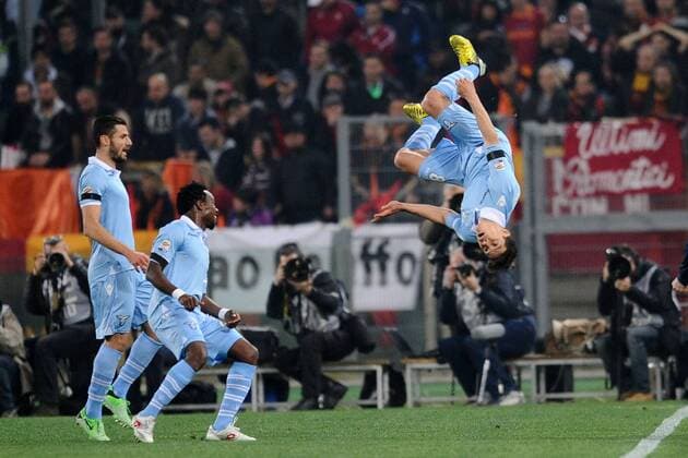Anderson Hernanes Lazio.Serie A.AS Roma Vs Lazio Rom AntoniettaxBaldassarre