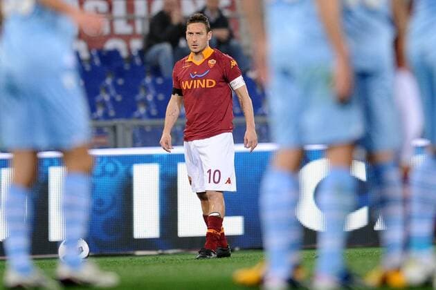 Francesco Totti Roma serie A AS Rom vs Lazio Rom AntoniettaxBaldassarre