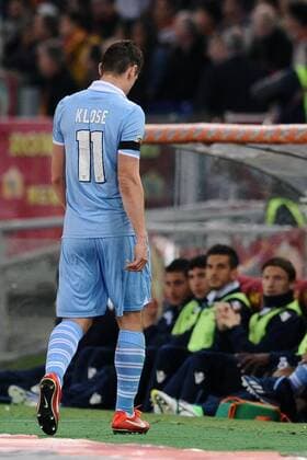 Miroslav Klose Lazio. Serie A AS Rom vs Lazio Rom AntoniettaxBaldassarre