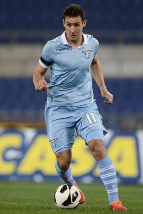 Serie A AS Rom vs Lazio Rom Miroslav Klose 