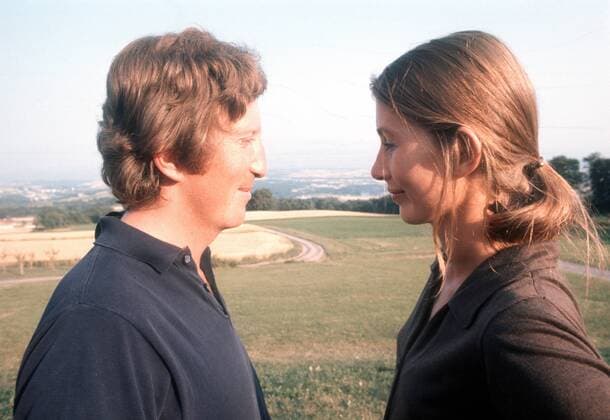 Motorsport, Formel 1, Ehefrauen der Ikonen - Archivbilder Jochen Rindt (AUT) mit seiner Ehefrau Nina.