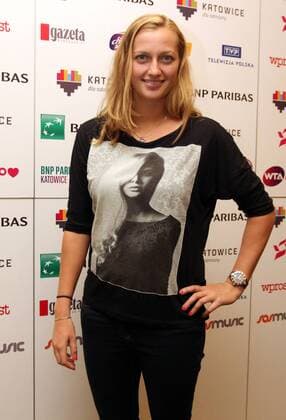 10.04.2013 - Katowice BPN Paribas Open. WTA Tennis Damen Players Party. N Z . Petra Kvitova WTA Tennis Damen Katowice BNP Paribas Open. WTA Tennis Damen PLayers Party -- tennis  130410CHW033