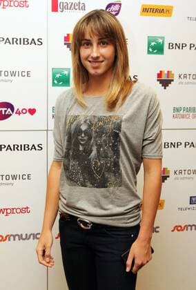 10.04.2013 - Katowice BPN Paribas Open. WTA Tennis Damen Players Party. N Z . Petra Martic WTA Tennis Damen Katowice BNP Paribas Open. WTA Tennis Damen PLayers Party -- tennis  130410CHW037