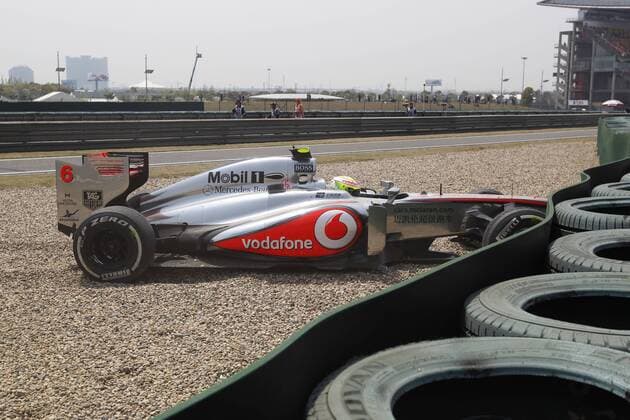 Motorsports: FIA Formula One World Championship 2013, Grand Prix of China, 6 Sergio Perez (MEX, Vodafone McLaren Mercedes), xHOCHxZWEIx