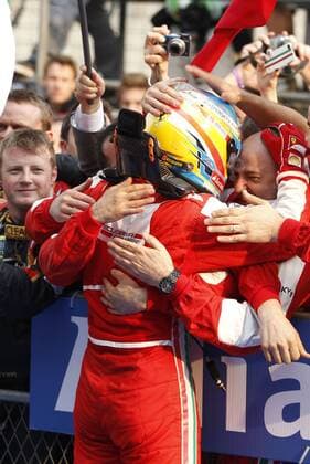 Motorsports: FIA Formula One World Championship 2013, Grand Prix of China, 3 Fernando Alonso (ESP, Scuderia Ferrari), xHOCHxZWEIx