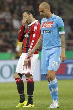 Giampaolo Pazzini Milan, Milano 14 4 2013, 2012 2013 Serie A - AC Milan vs. SSC Napoli MarcoxBertorello