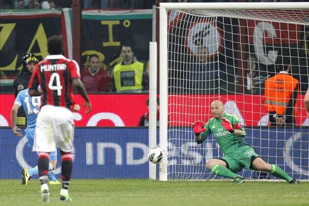Goran Pandev Napoli, Milano 14 4 2013, 2012 2013 Serie A - AC Milan vs. SSC Napoli MarcoxBertorello