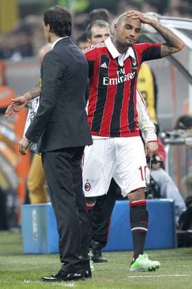 Kevin Prince Boateng Milan, Milano 14 4 2013, 2012 2013 Serie A - AC Milan vs. SSC Napoli MarcoxBertorello