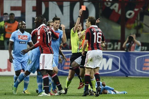 AC Milan - SSC Neapel - Mathieu Flamini 