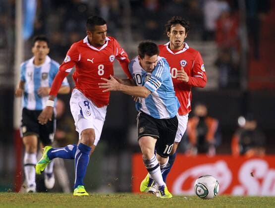 Lionel Messi Argentina. Argentina vs Chile. Buenos Aires - Argentina.