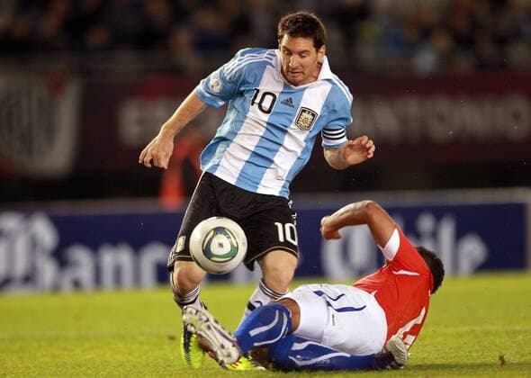 Lionel Messi Argentina. Argentina vs Chile. Buenos Aires - Argentina.