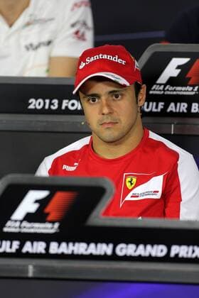 18.04.2013- Press conference, Felipe Massa (BRA) Scuderia Ferrari F138 