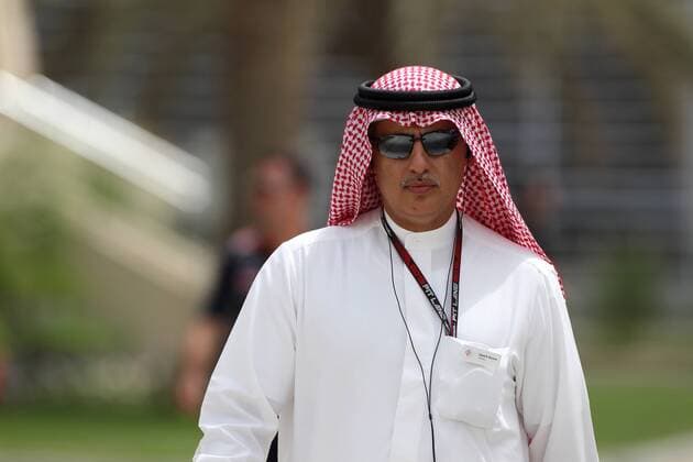 18.04.2013- Zayed Rashed Al Zayani (BRN) Chairman of Bharain International Circuit. 
