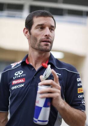 Motorsports: FIA Formula One World Championship 2013, Grand Prix of Bahrain, 2 Mark Webber (AUS, Infiniti Red Bull Racing), xHOCHxZWEIx