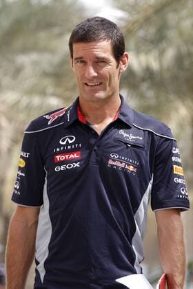 Motorsports: FIA Formula One World Championship 2013, Grand Prix of Bahrain, 2 Mark Webber (AUS, Infiniti Red Bull Racing), xHOCHxZWEIx
