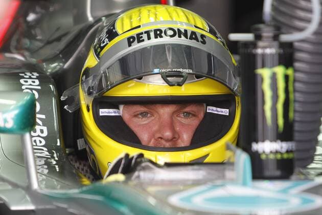 Motorsports: FIA Formula One World Championship 2013, Grand Prix of Bahrain, 9 Nico Rosberg (GER, Mercedes AMG Petronas F1 Team), xHOCHxZWEIx