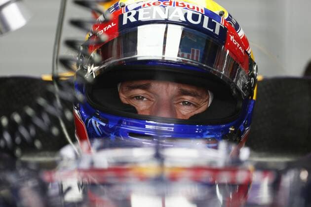 Motorsports: FIA Formula One World Championship 2013, Grand Prix of Bahrain, 2 Mark Webber (AUS, Infiniti Red Bull Racing), xHOCHxZWEIx