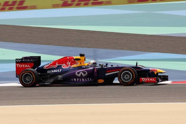 19.04.2013- Free Practice 1, Sebastian Vettel (GER) Red Bull Racing RB9 