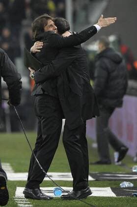 Antonio Conte Juventus .Celebration.Torino 21 04 2013 Juventus Stadium.Football Calcio Serie A 2012 13. Juventus Turin vs AC Milan. federicoxtardito