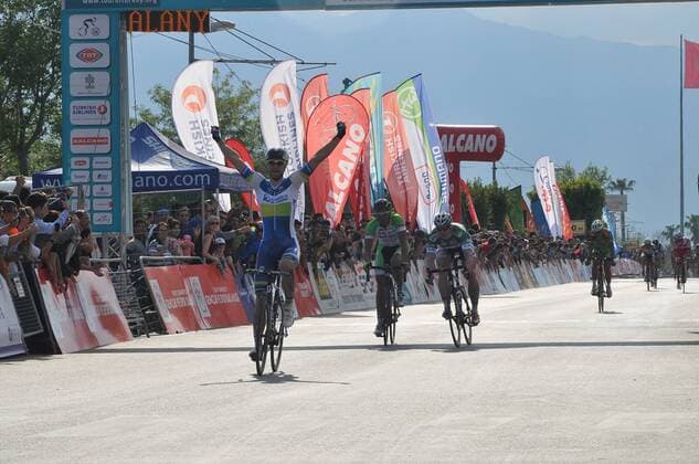 49. Presidential Cycling Tour of Turkey 2013 2. Stage: Alanya - Antalya 150 km, Alanya, Antalya ,Turkey. 22.04.2013 - 