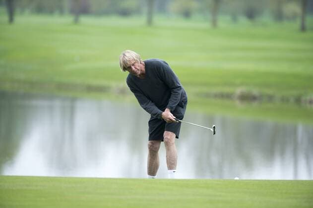 Clean Winners Chrity Golf Trophy, Golfclub Eichenried. 29.04.2013 Im Bild:Carlo Thraenhardt