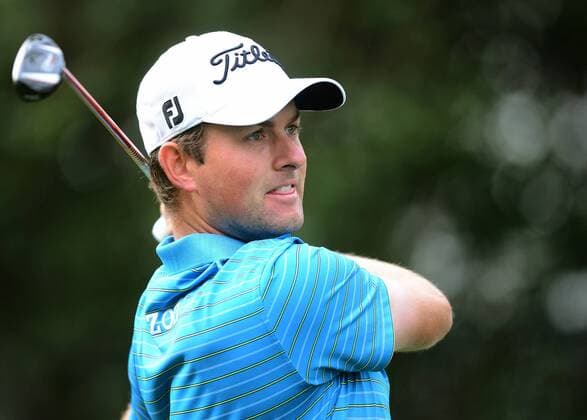 May 1, 2013 - Charlotte, NC, USA - Webb Simpson watches his drive from the 6th tee during the Pro-Am at Quail Hollow Club ahead of the Wells Fargo Championship in Charlotte, North Carolina, on Wednesday, May 1, 2013. Wells Fargo Championship - ZUMAm67