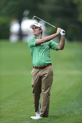 02 May 2013: Kevin Steelman on his approach to 1 during first round action at the the Wells Fargo Championship Tournament at Quail Hollow Country Club, Charlotte, North Carolina. GOLF: MAY 02 PGA Golf Herren - Wells Fargo Championship - First Round Icon2013050200436 EDITORIAL USE ONLY