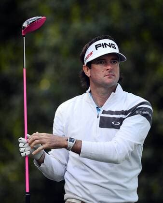 May 3, 2013 - Charlotte, NC, USA - Bubba Watson watches his tee shot on the 14th hole during the second round of the Wells Fargo Championship at Quail Hollow Club in Charlotte, North Carolina, on Friday, May 3, 2013. WELLS FARGO PGA Golf Herren TOURNAMENT - ZUMAm67