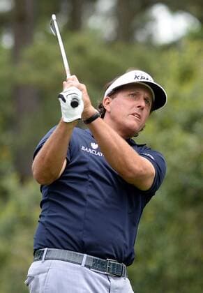 May 3, 2013 - Charlotte, NC, USA - Phil Mickelson watches his shot from the sixth tee during the second round of the Wells Fargo Championship at Quail Hollow Club in Charlotte, North Carolina, Friday, May 3, 2013. WELLS FARGO PGA Golf Herren TOURNAMENT - ZUMAm67