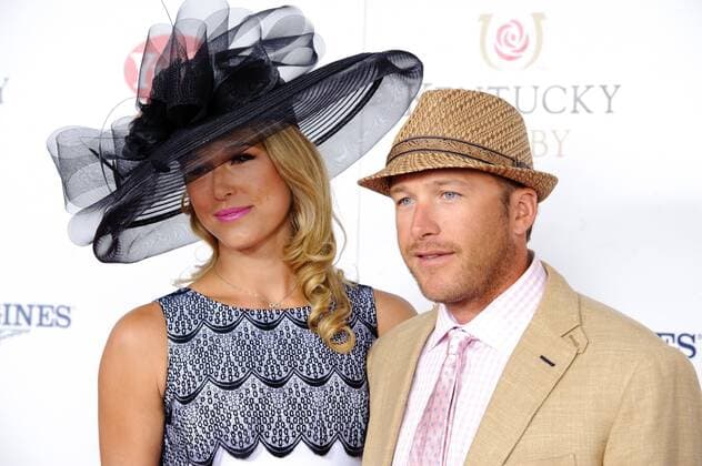 May 4, 2013 - Louisville, Kentucky, U.S. - Louisville, KY- May 03: Bode Miller with his wife Morgan on the Red Carpet at the 138th Kentucky Derby at Churchill Downs in Louisville, KY on 05 04 13. Scenes- 138th Kentucky Derby 2013  - ZUMAh K