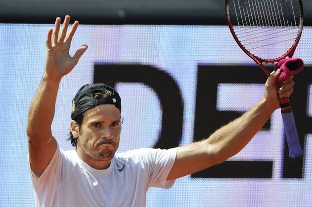 Tommy HAAS (GER) jubelt nach seinem Sieg im Finale EP_Uln