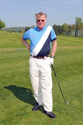 Der ehemalige Leichtathlet Manfred Germar anläßlich des Eagles Charity Golf Turnier Europapark am 06.05.2013 in Herbolzheim-Tutschfelden.
