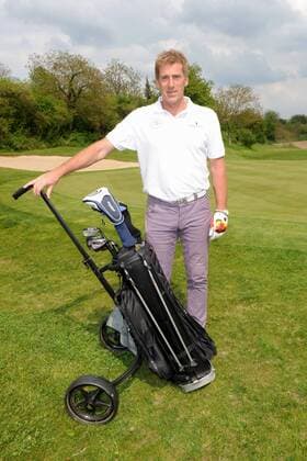Der ehemalige Fußball-Profi Ulrich Stein anläßlich des Eagles Charity Golf Turnier Europapark am 06.05.2013 in Herbolzheim-Tutschfelden.