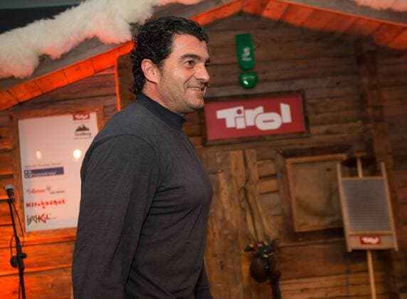 16.02.2013, Tirolberg, Schladming, AUT, FIS Weltmeisterschaften Ski Alpin, Tirolberg Friends Night, im Bild Alberto Tomba (Olympiasieger) EP_Grod