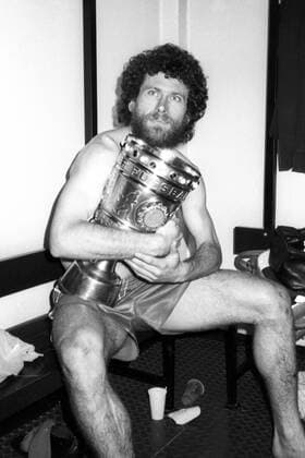 Paul Breitner (FC Bayern München) ist DFB Pokalsieger 1982