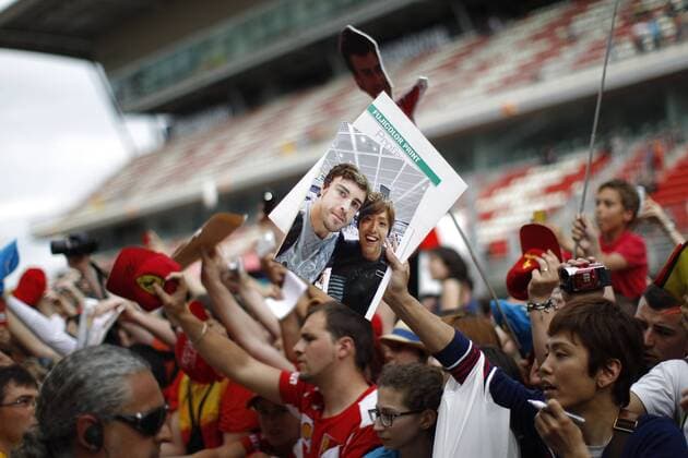 Motorsports: FIA Formula One World Championship 2013, Grand Prix of Barcelona, xHOCHxZWEIx