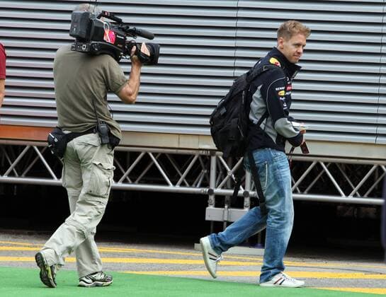 Sebastian Vettel, Red Bull Racing, formula 1 GP, Spanien in Barcelona 09.05.2013, Photo:mspb Lukas Gorys Sebastian Vettel, formula 1 GP, Spanien, RV RACING PRESS