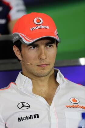 09.05.2013- Press conference, Sergio Perez (MEX) McLaren MP4-28 