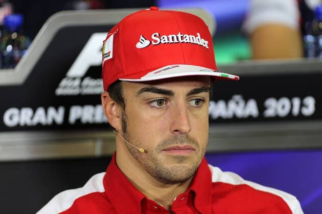 09.05.2013- Press conference, Fernando Alonso (ESP) Scuderia Ferrari F138 